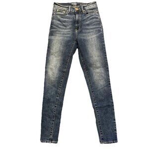 Denizen Levis Jeans Juniors Sz 23x25.5 High Rise‎ Ankle Jegging Casual City Boho